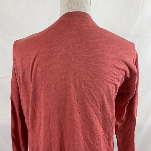 Three Bird Nest Duster Cardigan S Rose Pink Open Front Long Sleeve Pockets - Picture 11 of 14